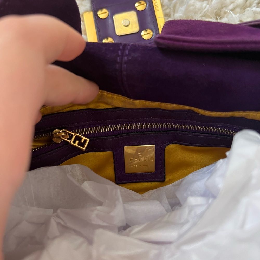 Fendi Purple Baguette Vintage - Picture 4 of 11